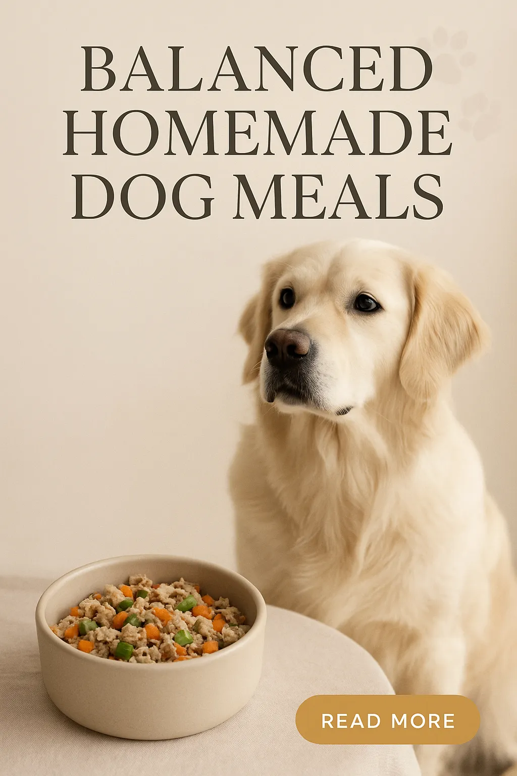 Balanced Homemade Dog Meals