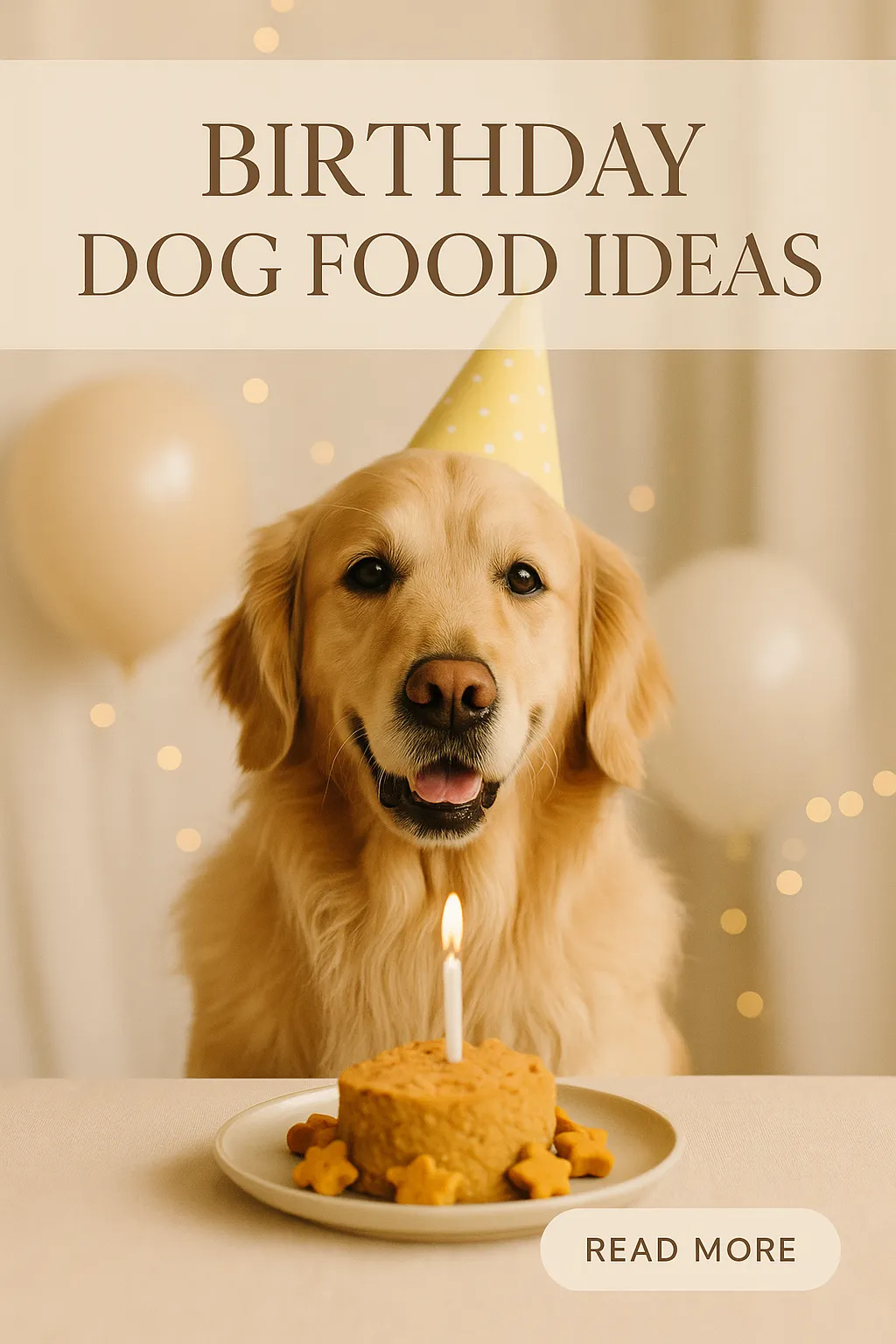 Birthday Dog Food Ideas