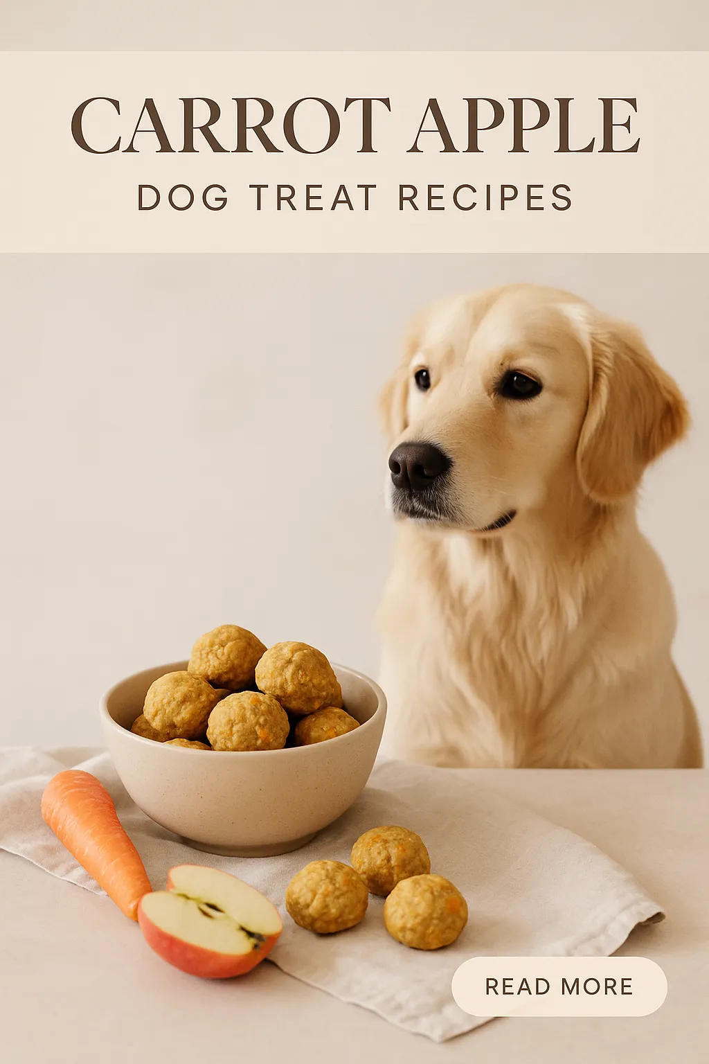 Carrot Apple Dog Treat Recipes