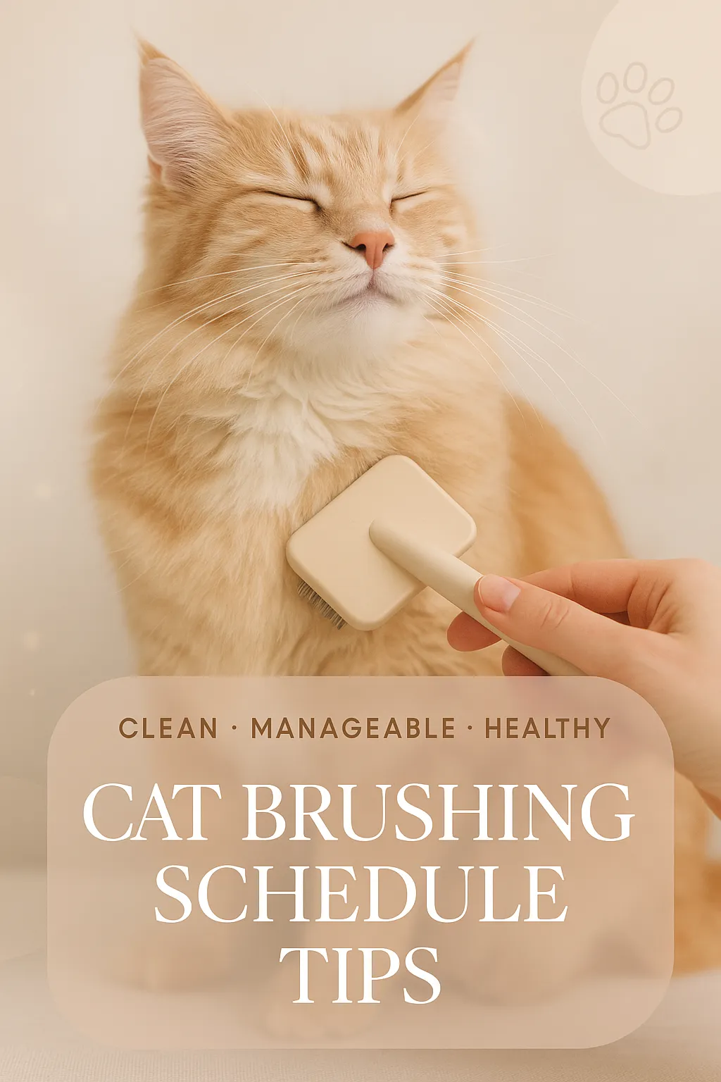 Cat Brushing Schedule Tips