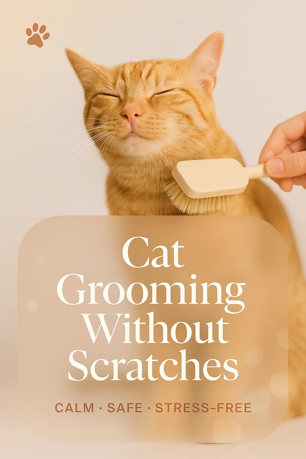 Cat Grooming Without Scratches