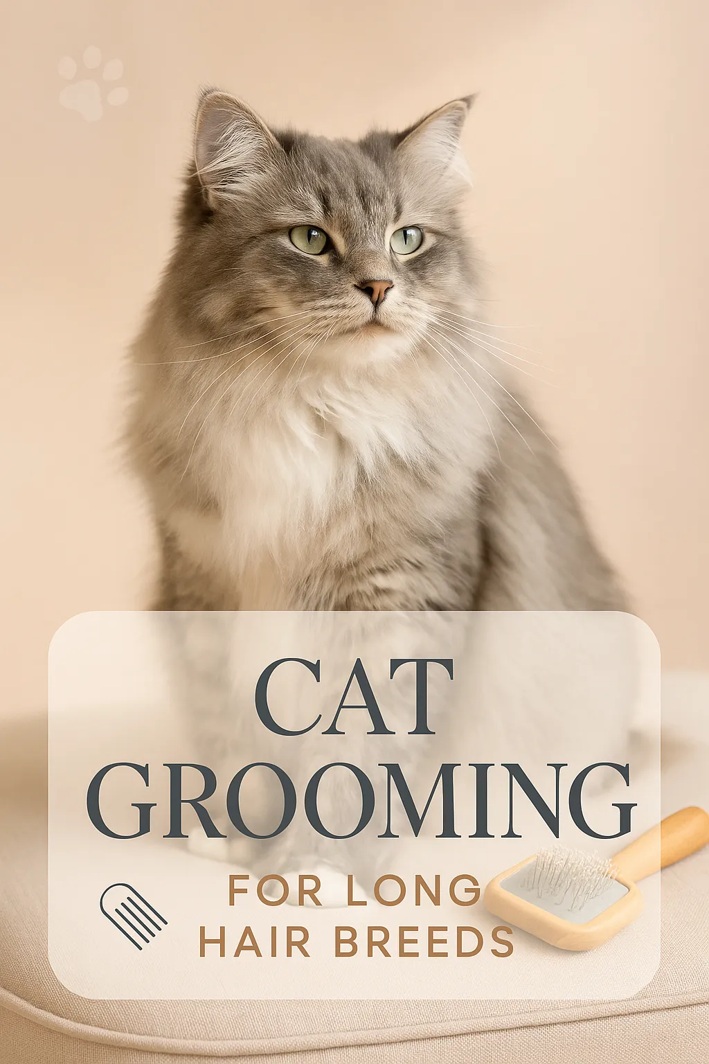 Cat Grooming for Long Hair Breeds