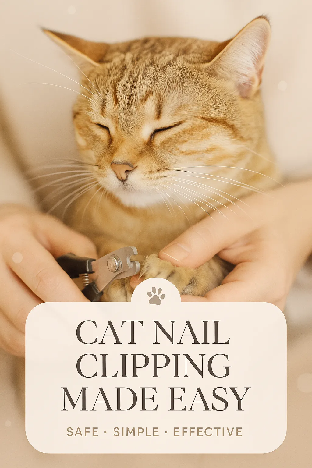 Cat Nail Clipping Made Easy