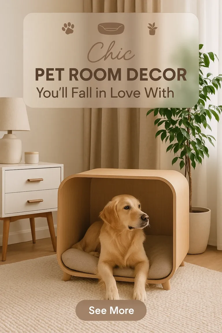 Chic Pet Room Decor You’ll Fall in Love With