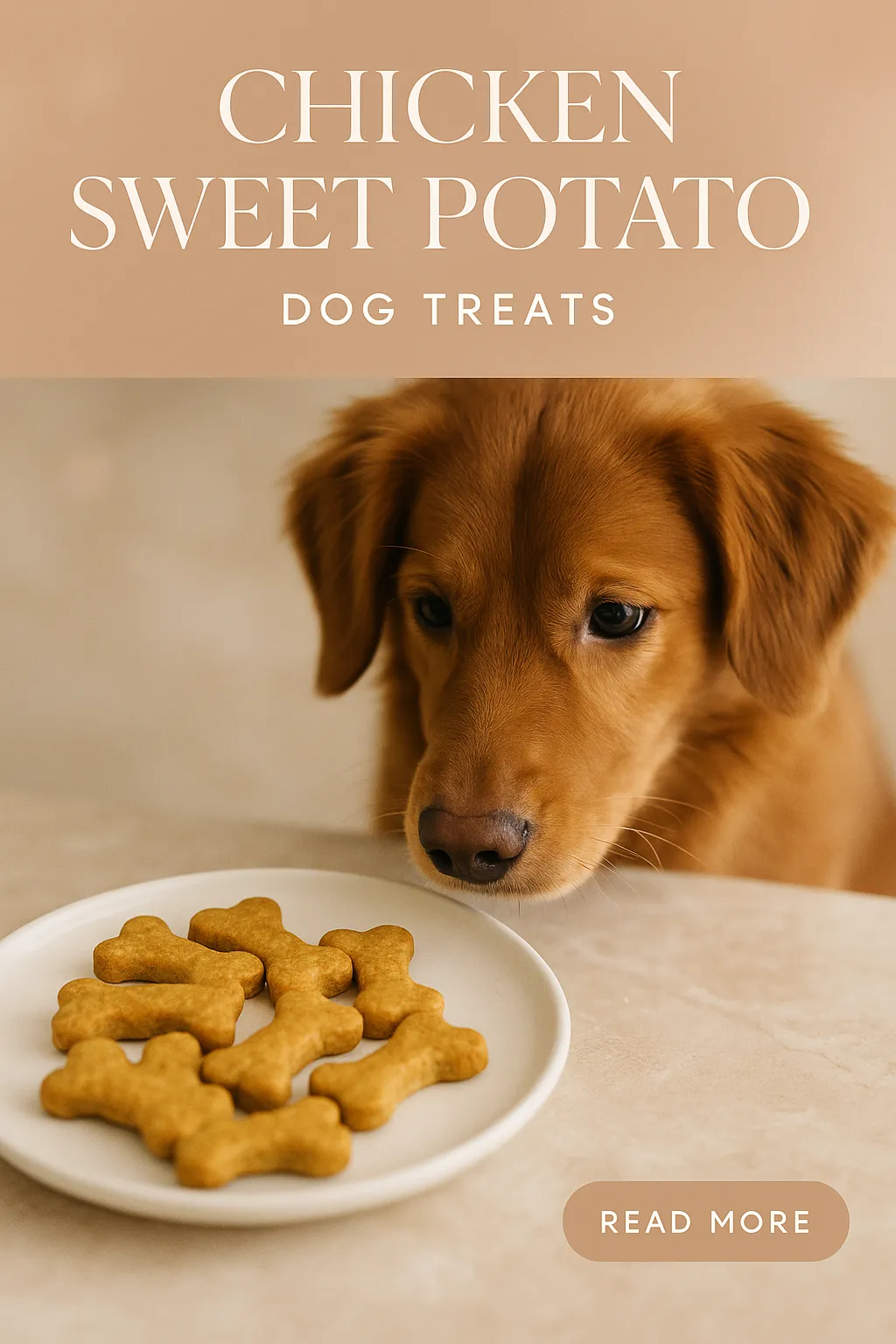 Chicken Sweet Potato Dog Treats
