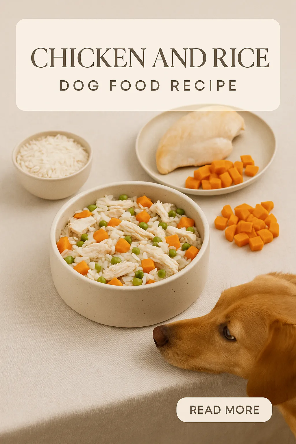 Chicken and Rice Dog Food Recipe
