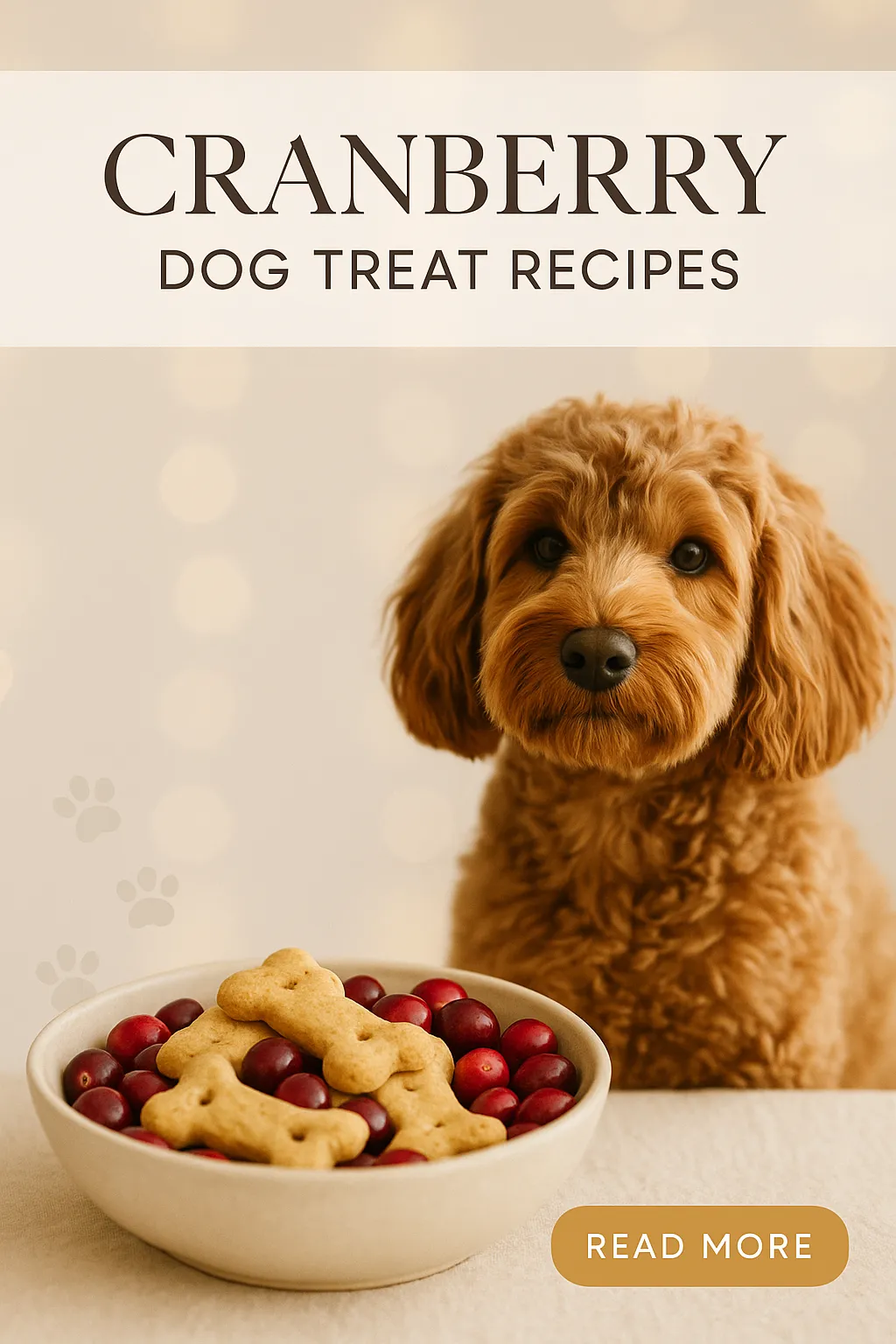 Cranberry Dog Treat Recipes