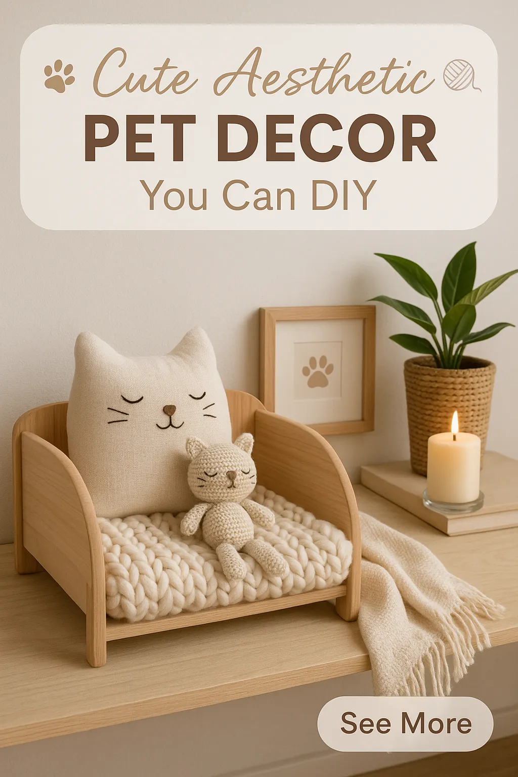 Cute Aesthetic Pet Decor You Can DIY