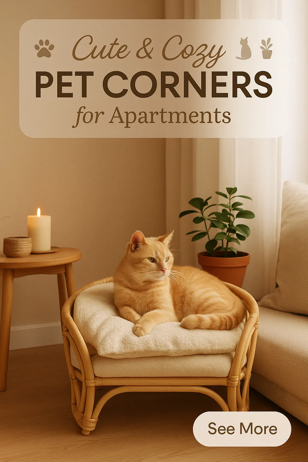 Cute and Cozy Pet Corners for Apartments