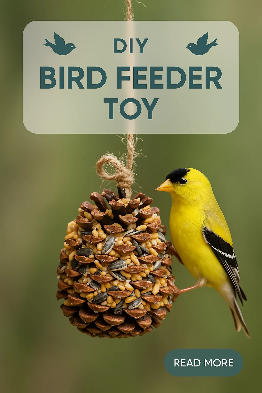 DIY Bird Feeder Toy
