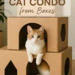 DIY Cat Condo from Boxes