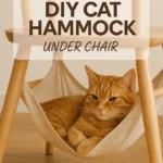 DIY Cat Hammock Under Chair