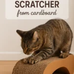 DIY Cat Scratcher from Cardboard