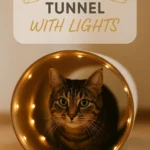 DIY Cat Tunnel with Lights