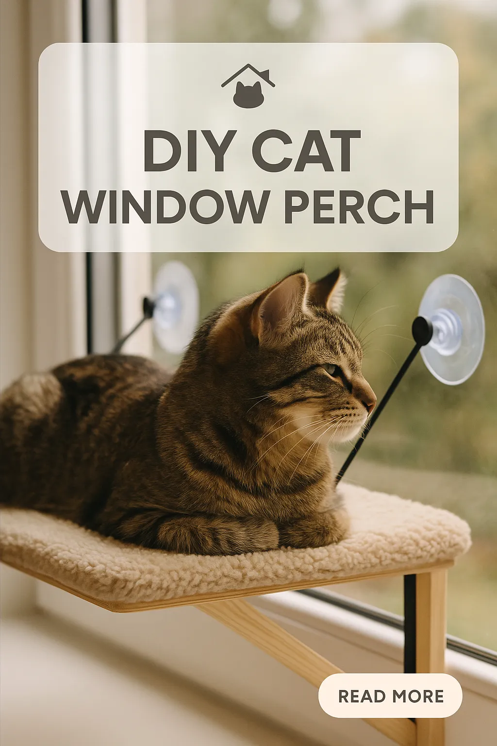 DIY Cat Window Perch