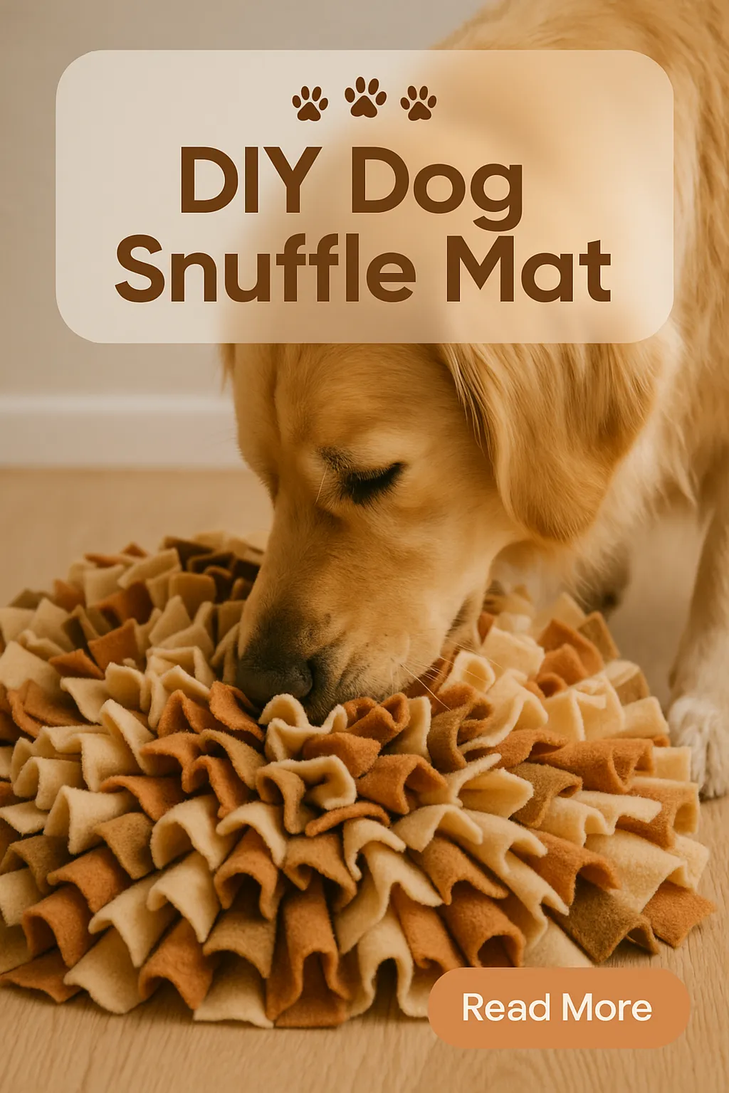 DIY Dog Snuffle Mat