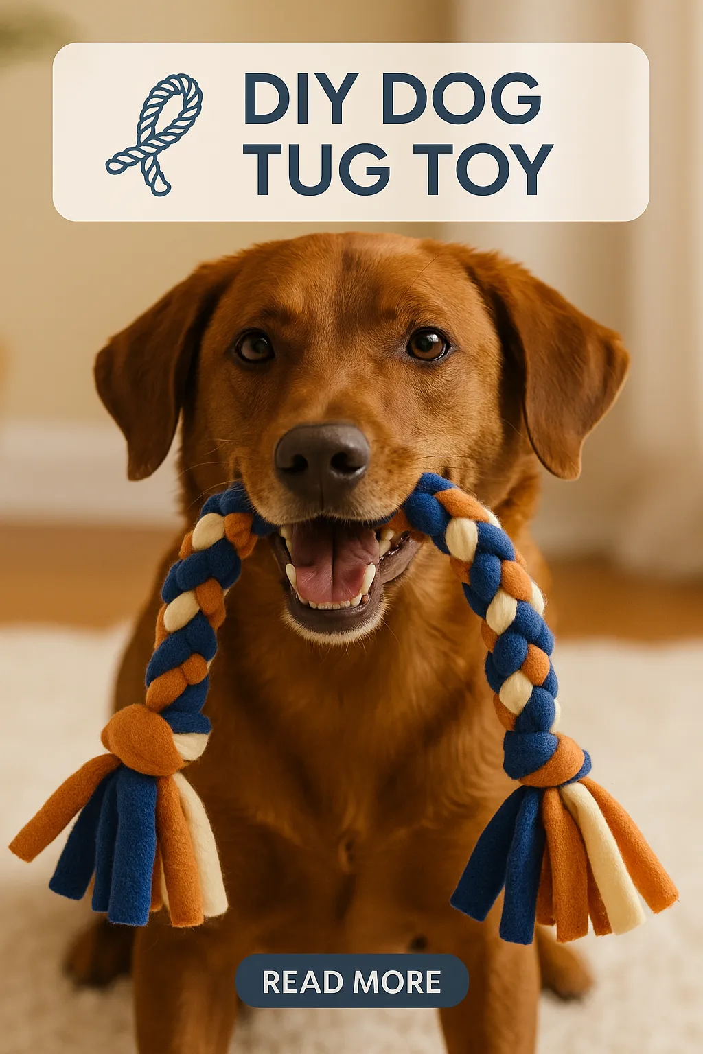 DIY Dog Tug Toy