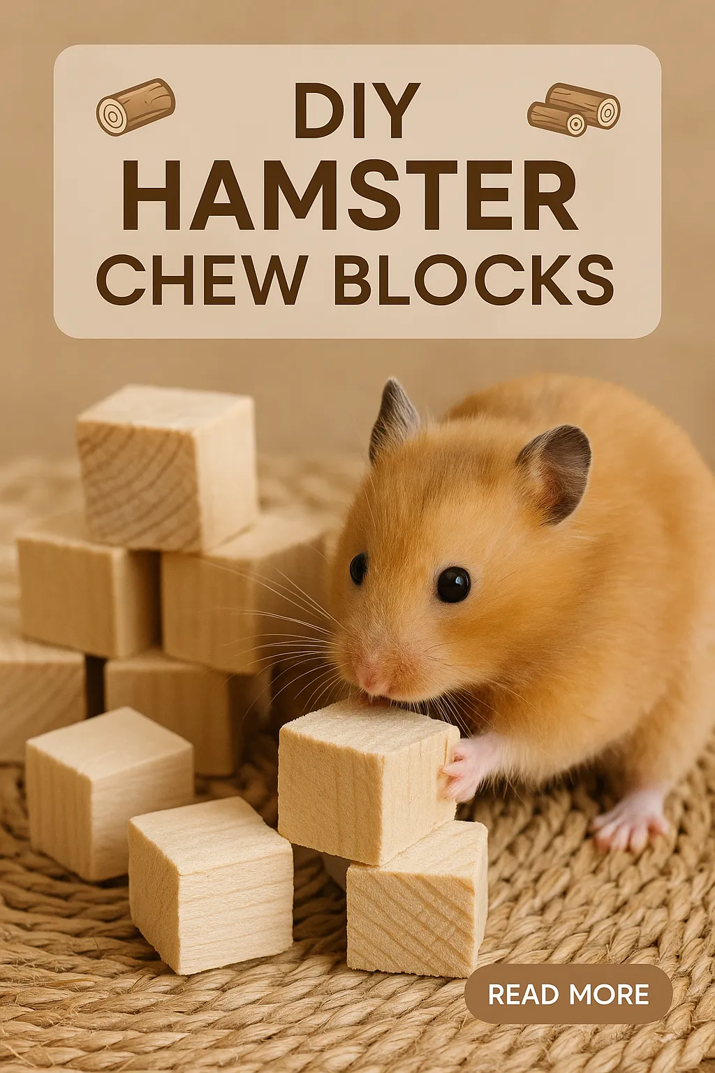 DIY Hamster Chew Blocks