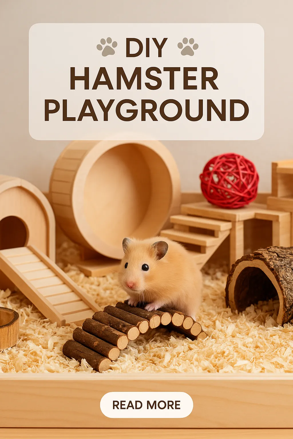 DIY Hamster Playground
