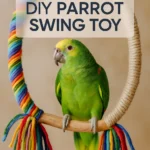 DIY Parrot Swing Toy