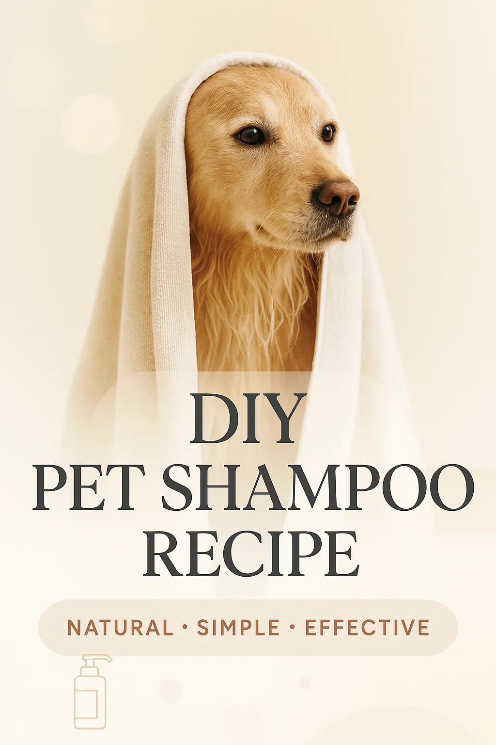 DIY Pet Shampoo Recipe