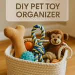DIY Pet Toy Organizer