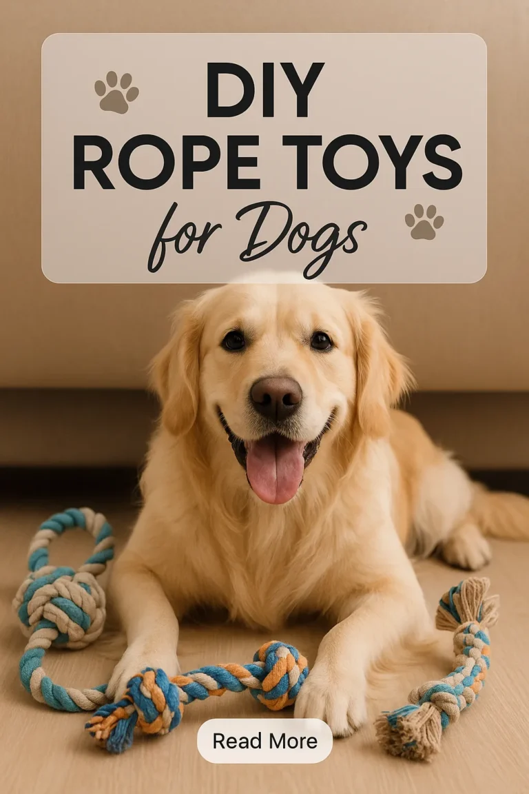 DIY Rope Toys for Dogs