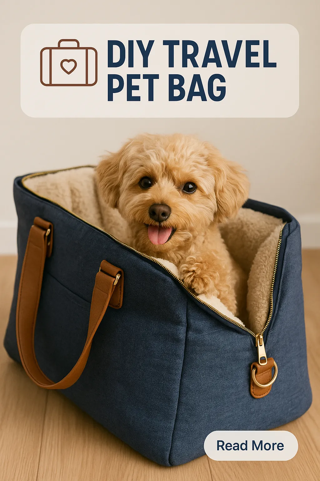 DIY Travel Pet Bag