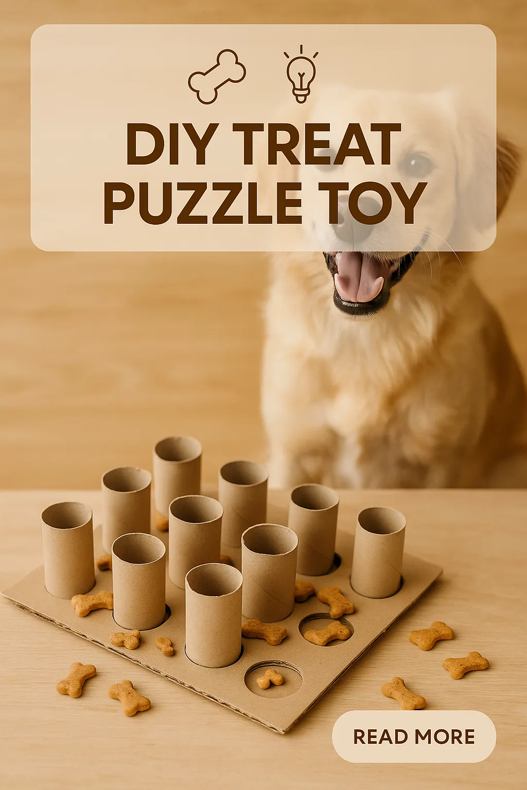 DIY Treat Puzzle Toy