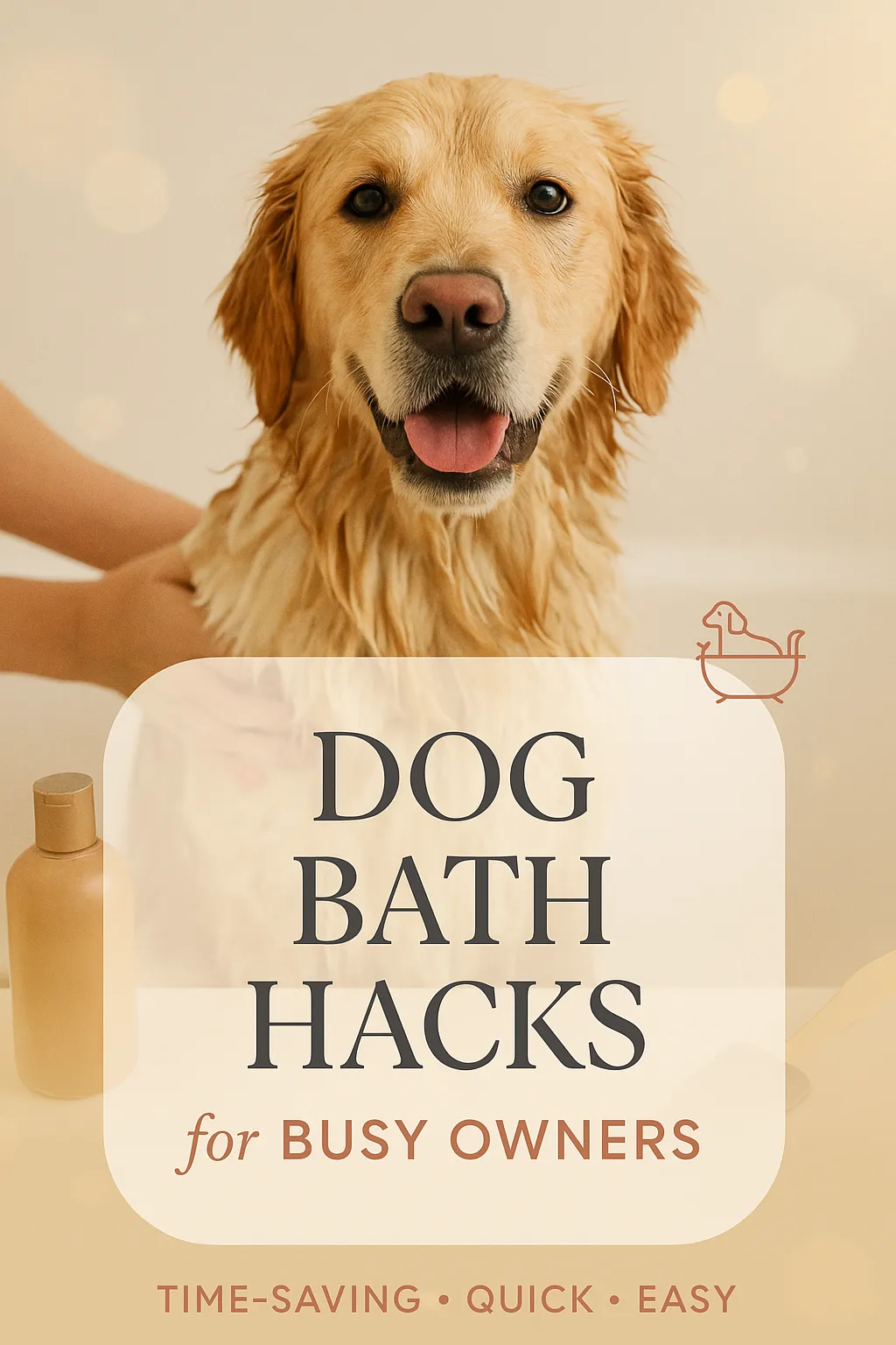 Dog Bath Hacks for Busy Owners