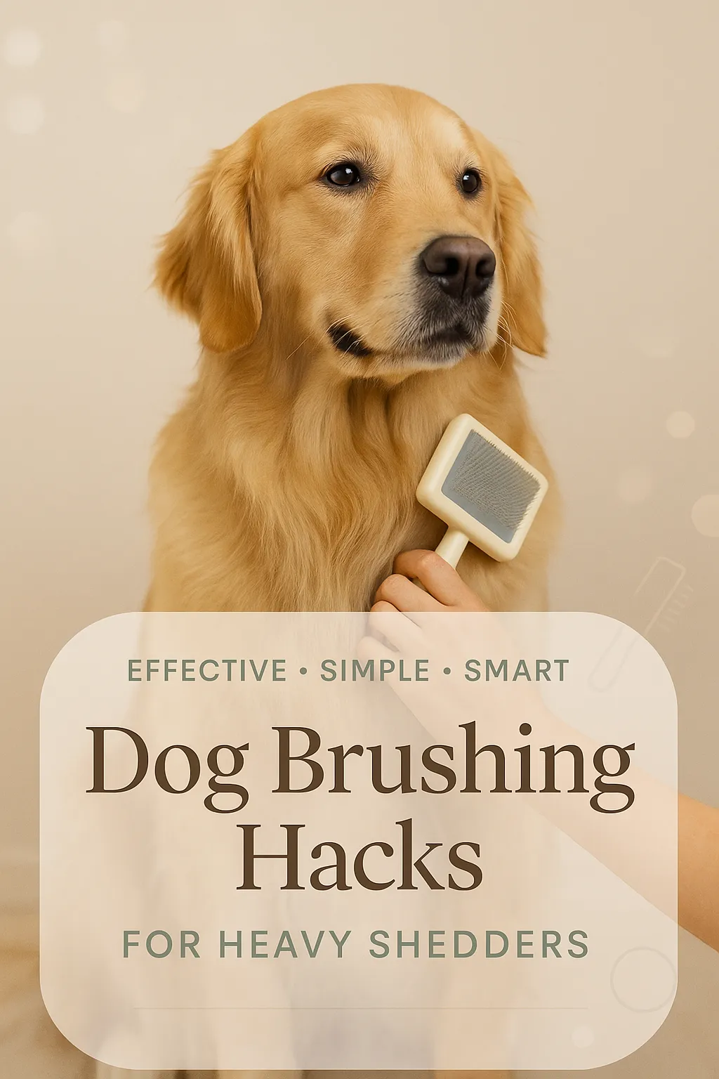 Dog Brushing Hacks for Heavy Shedders