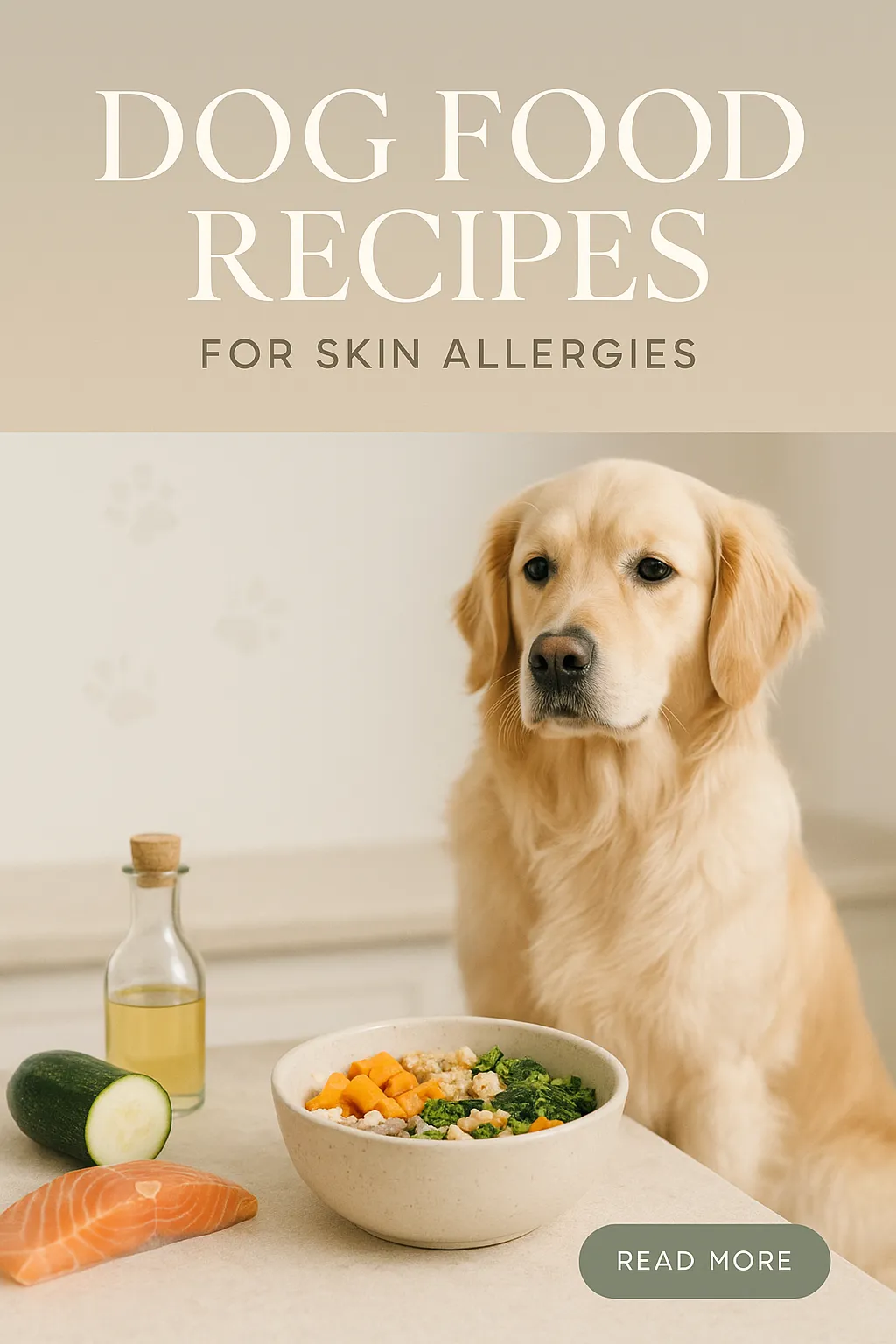 Dog Food Recipes for Skin Allergies