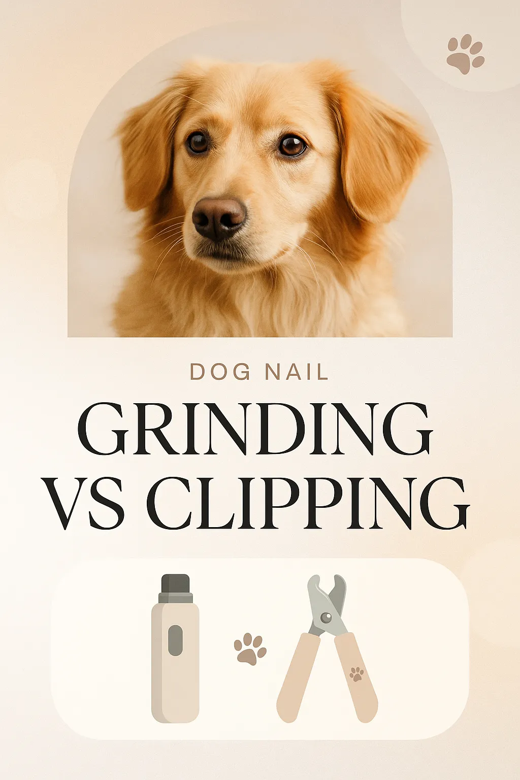 Dog Nail Grinding vs Clipping