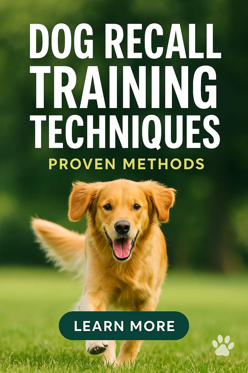 Dog Recall Training Techniques