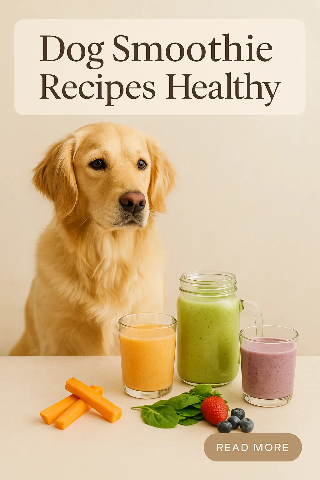 Dog Smoothie Recipes Healthy