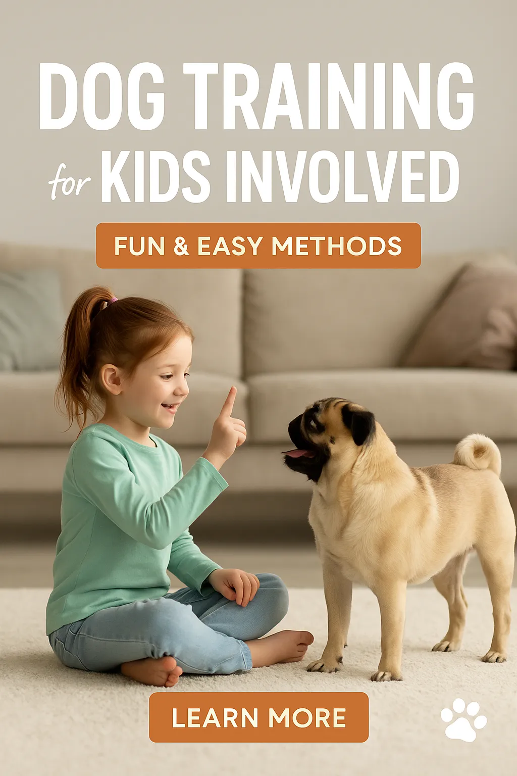 Dog Training for Kids Involved