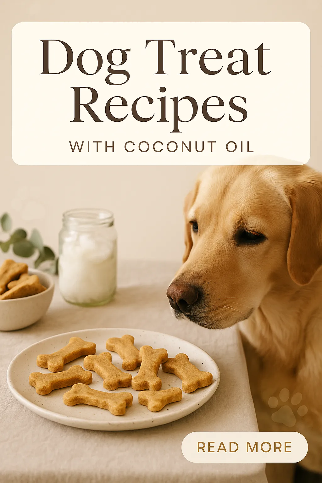 Dog Treat Recipes with Coconut Oil