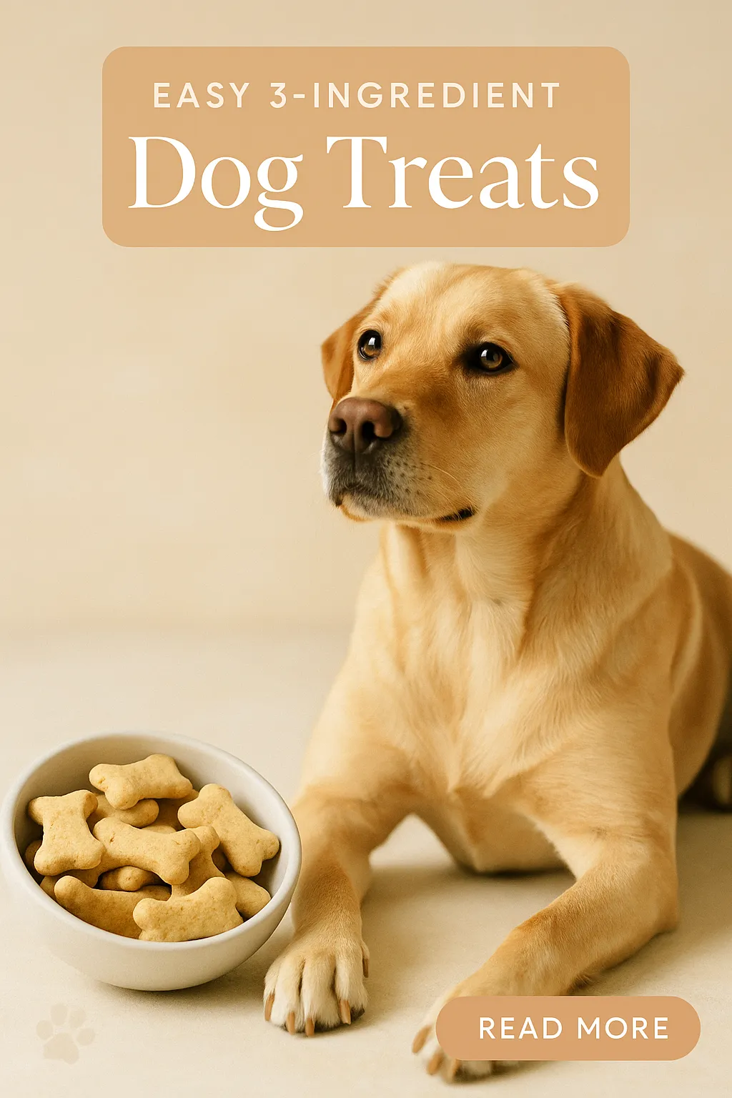 Easy 3 Ingredient Dog Treats