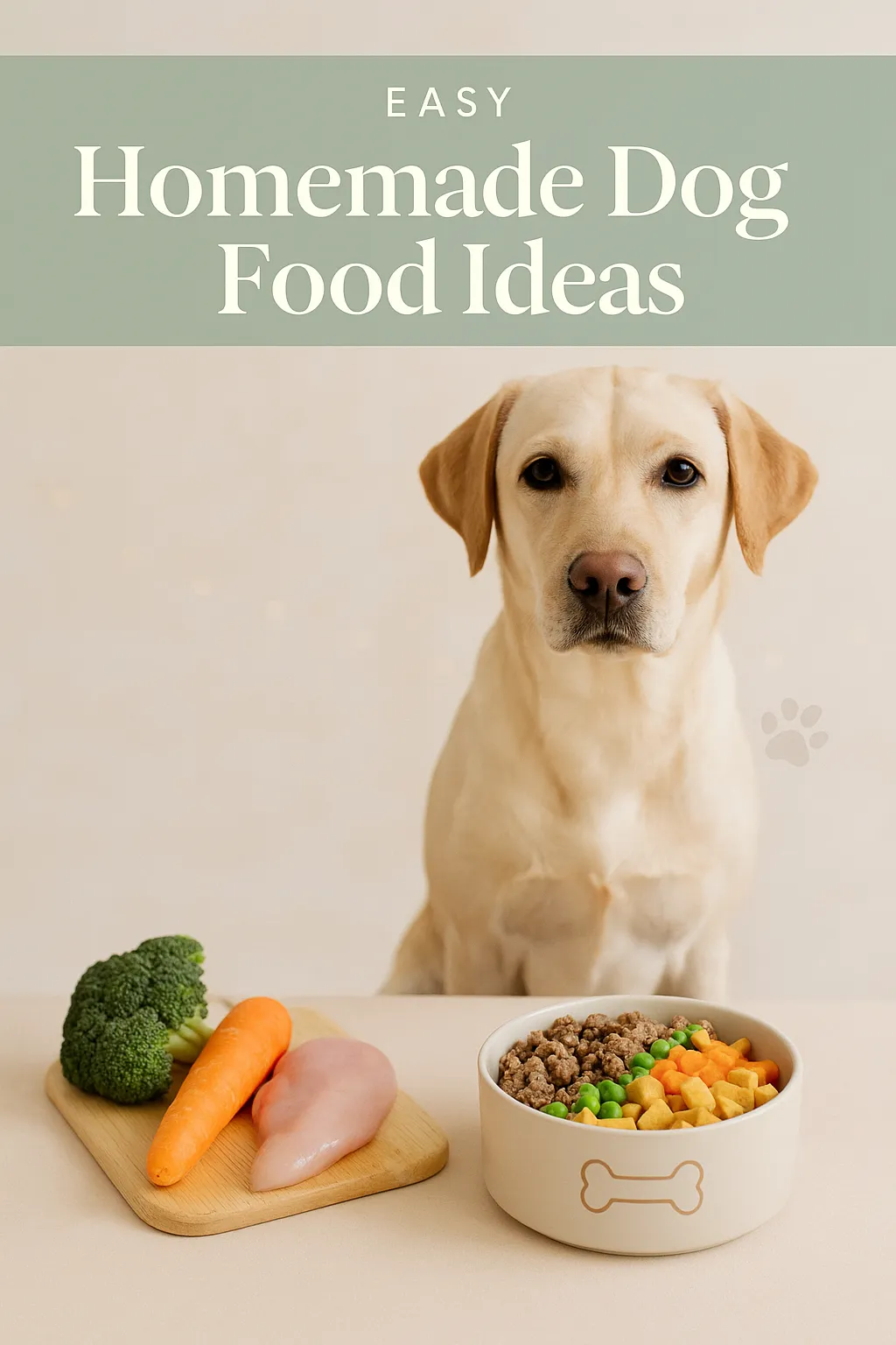Easy Homemade Dog Food Ideas