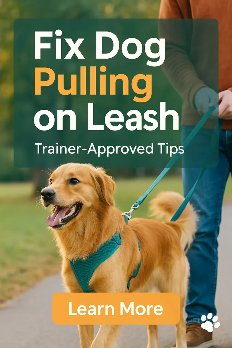 Fix Dog Pulling on Leash