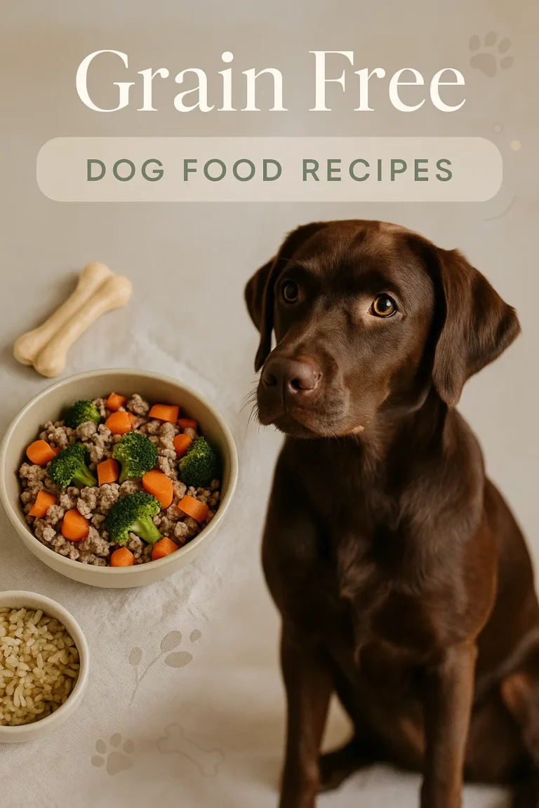Grain Free Dog Food Recipes
