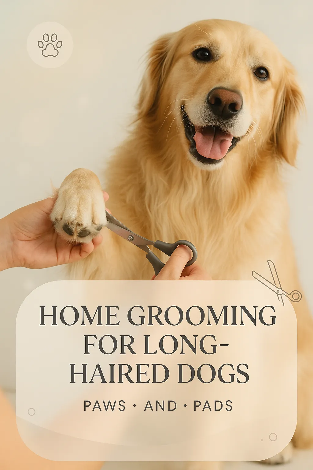 Groom Dog Paws and Pads