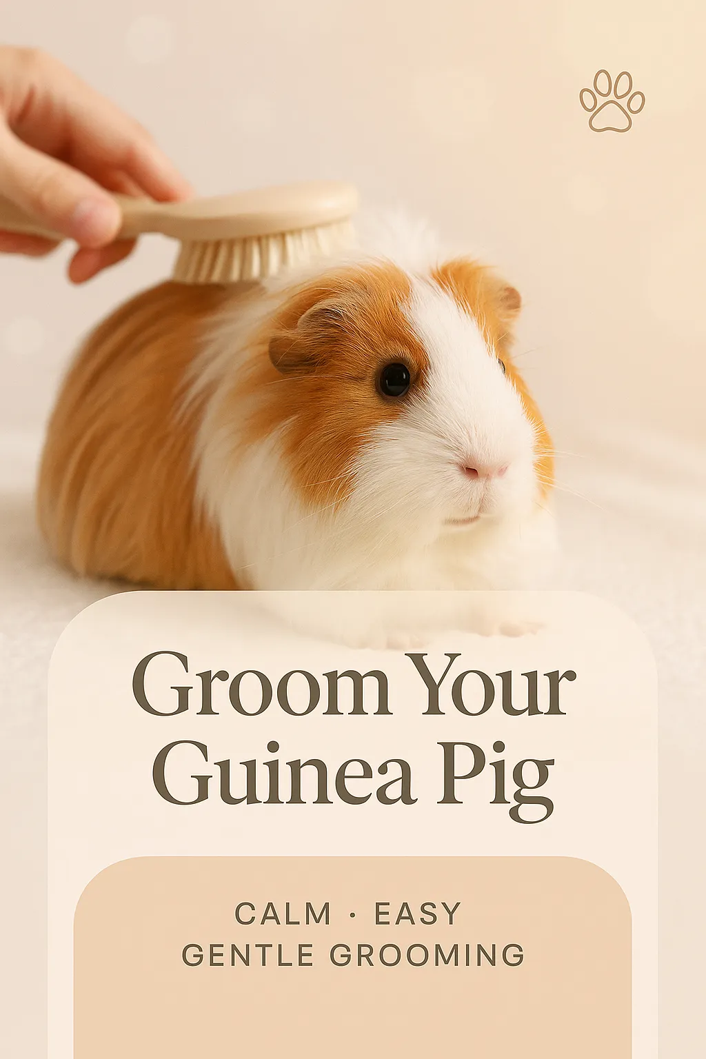 Groom Your Guinea Pig