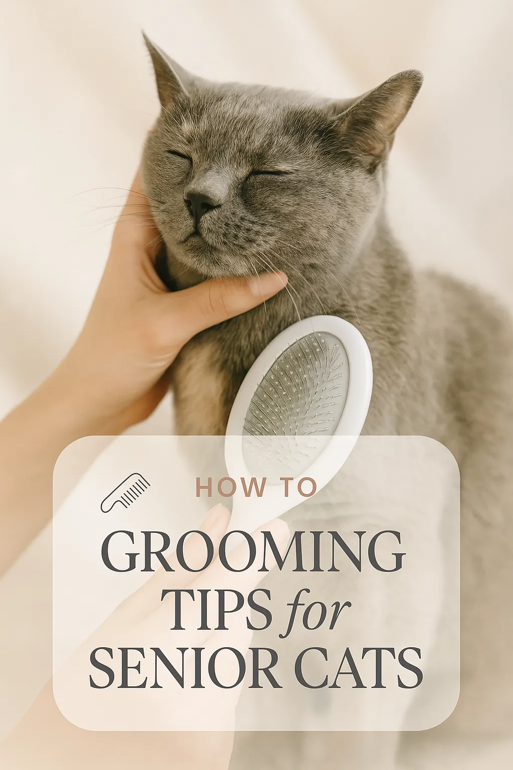 Grooming Tips for Senior Cats
