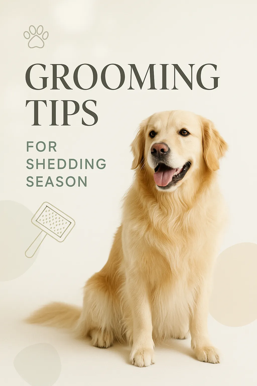 Grooming Tips for Shedding Season