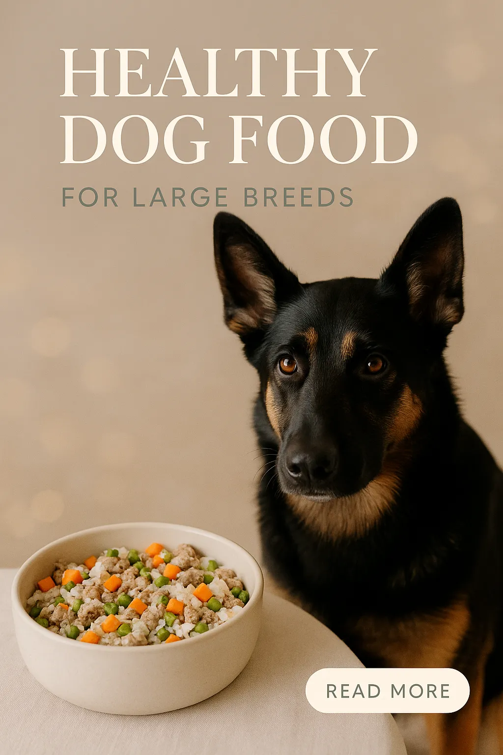 Healthy Dog Food for Large Breeds