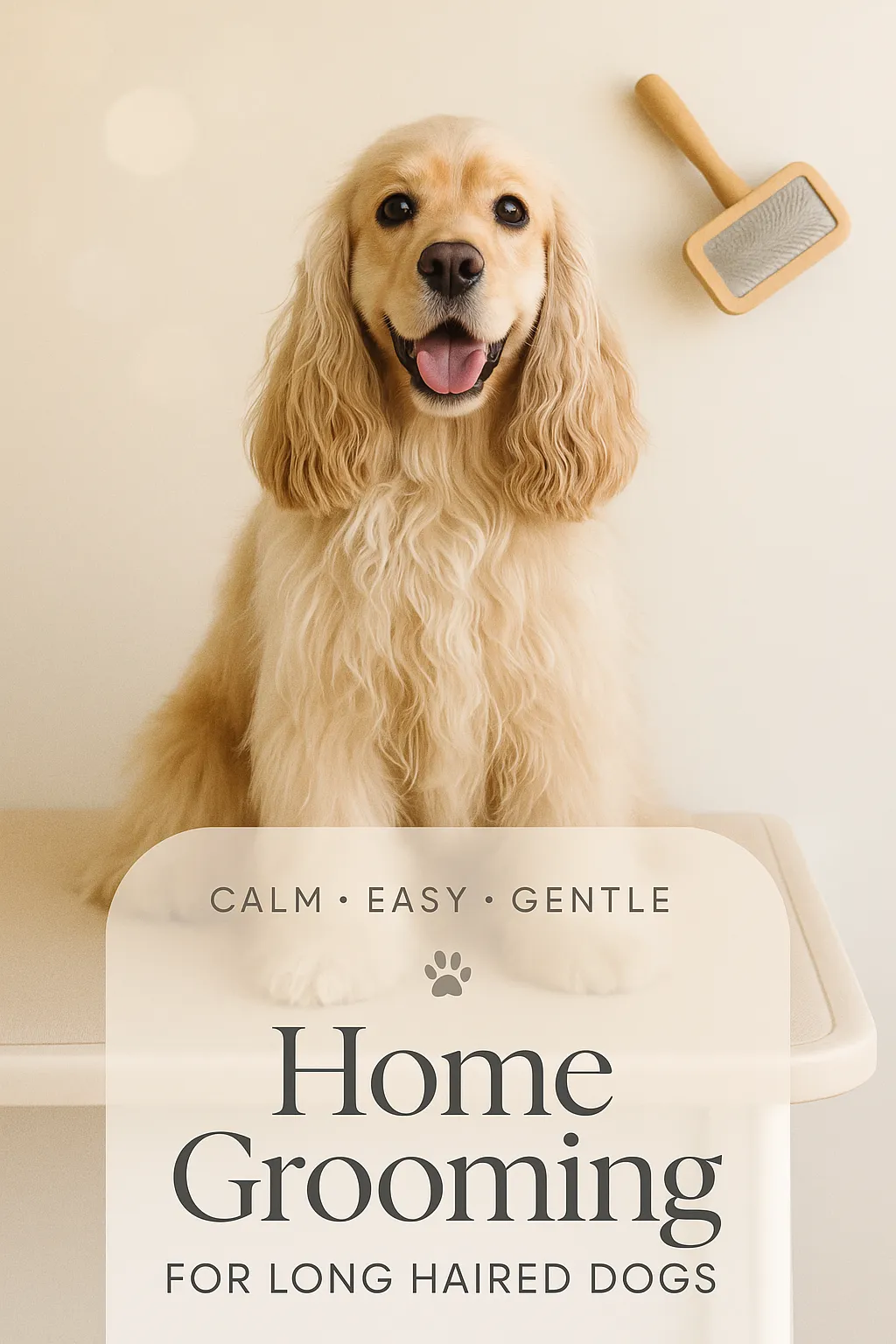 Home Grooming for Long Haired Dogs