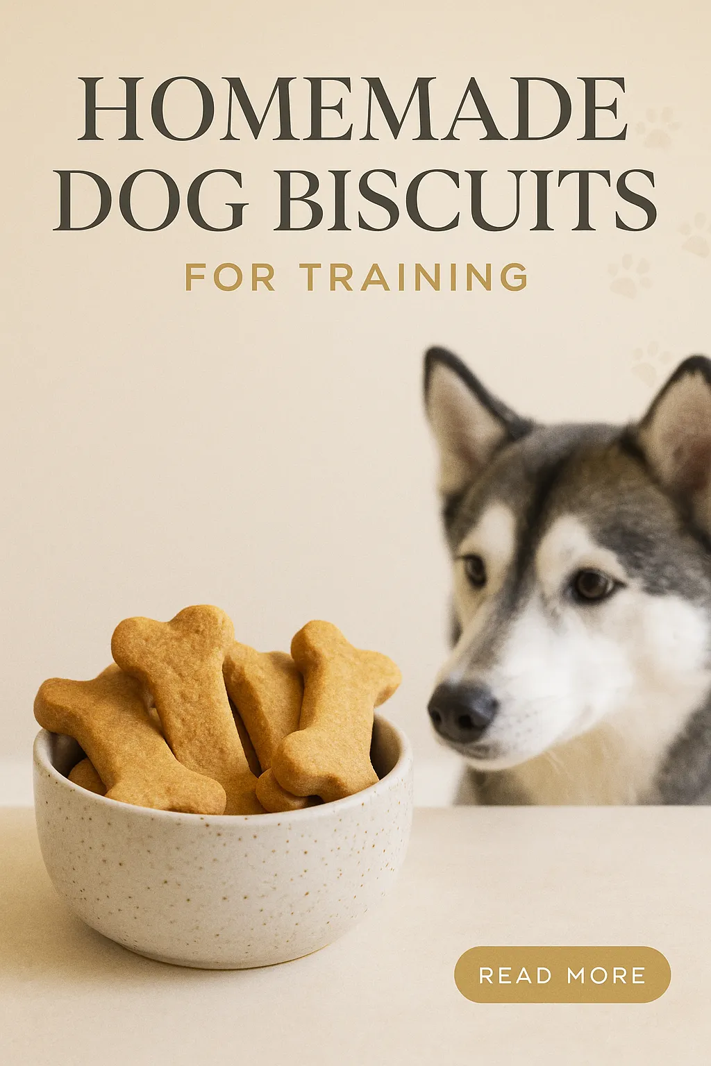 Homemade Dog Biscuits for Training