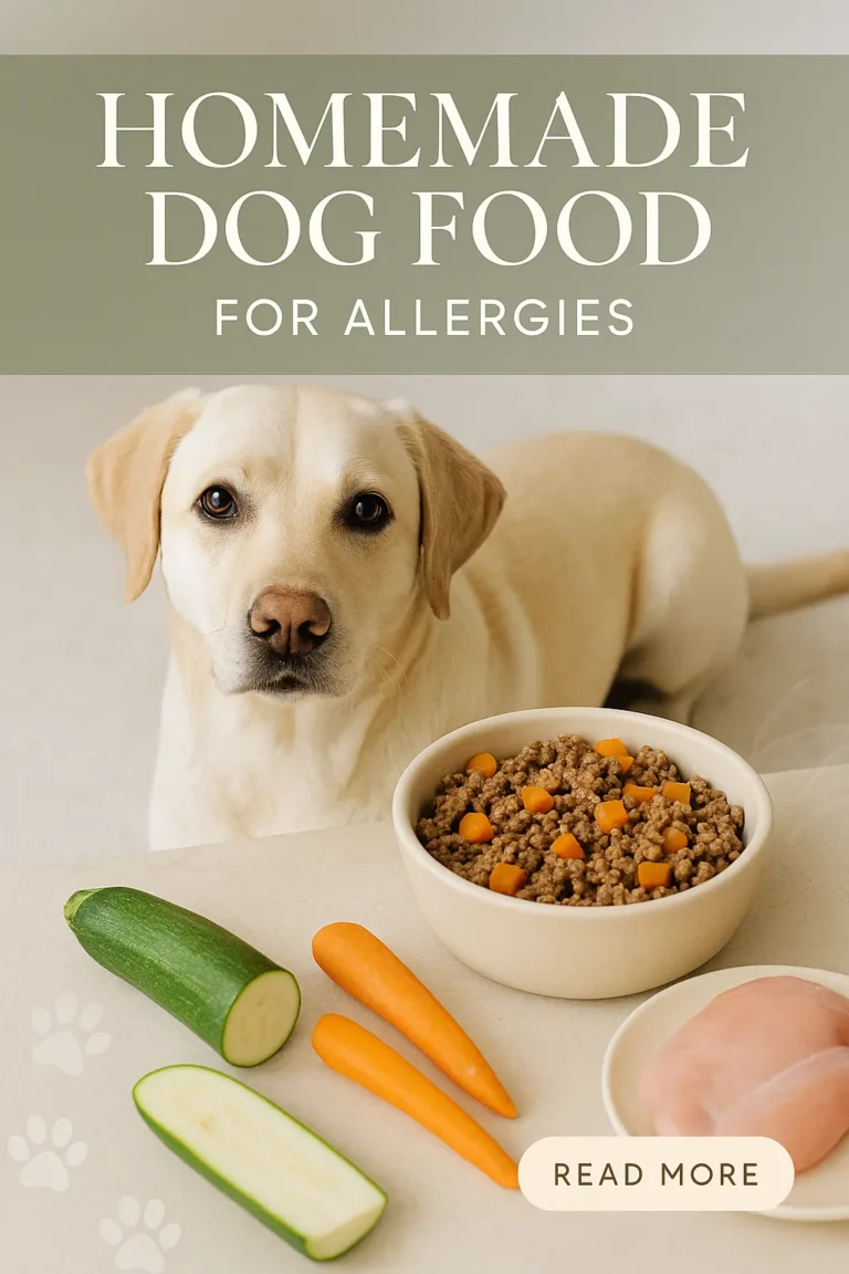 Homemade Dog Food for Allergies