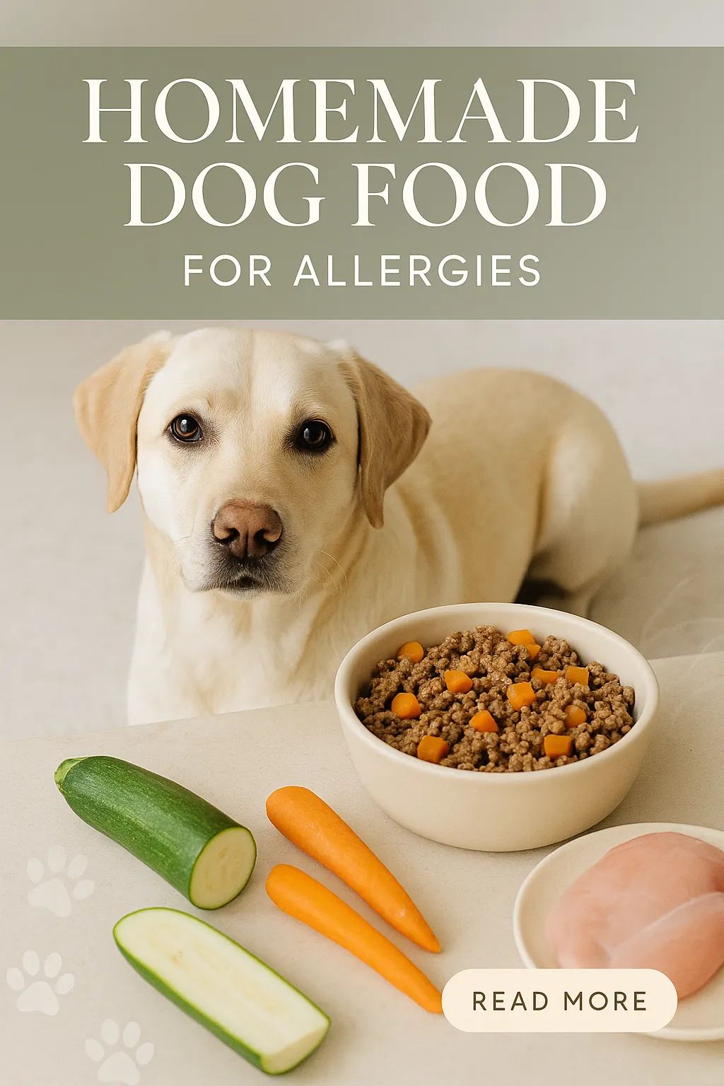 Homemade Dog Food for Allergies